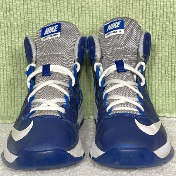 Nike Air Max Stutter Step Sneakers Youth Blue Basketball Shoes Size 6Y & W 7.5 - Picture 3 of 11